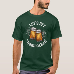 Laten we de Sint Patrick's Day in de schijnwerpers T-shirt