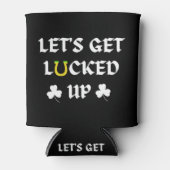 Laten we de St. Patrick's Day opknappen Blikjeskoeler (Voorkant)