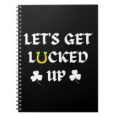 Laten we de St. Patrick's Day opknappen Notitieboek (Voorkant)