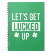Laten we de St. Patrick's Day opknappen Notitieboek (Voorkant)