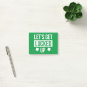 Laten we de St. Patrick's Day opknappen Post-it® Notes (Kantoor)