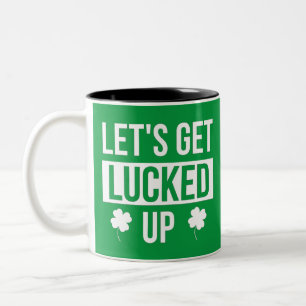 Laten we de St. Patrick's Day opknappen Tweekleurige Koffiemok