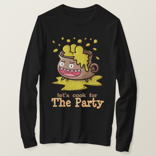 Laten we de T-Shirt van de Partij oppakken (Design voorkant)