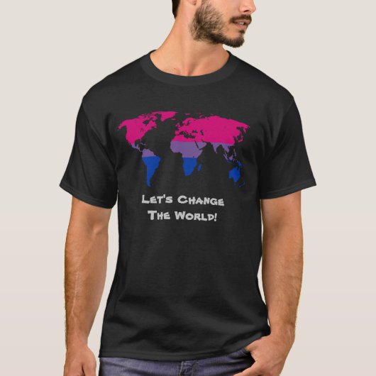 Laten we de T-Shirt van de wereld veranderen (Voorkant)