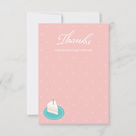 Laten we de tepel eten Dank je wel Kaart (Voorkant)