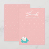 Laten we de tepel eten Dank je wel Kaart (Voorkant / Achterkant)