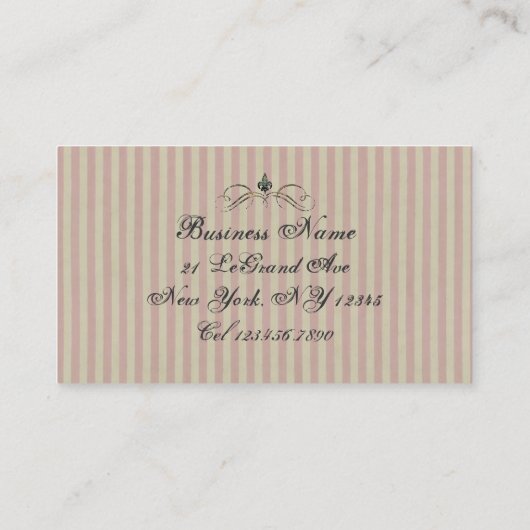 Laten we de tepel eten - Visitekaartjes (Achterkant)