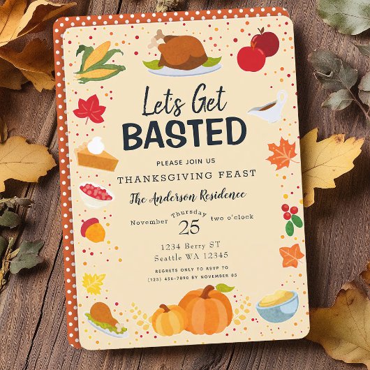 Laten we de Thanksgiving verslaan Kaart