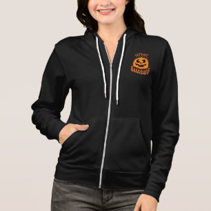 Laten we de tipsy Halloween Jack-O'-Lantern kapot Hoodie