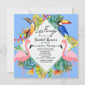 Laten we de tropische roep van de Bridal van de Fl Kaart (Voorkant)