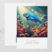 Laten we de uitnodiging gaan Gevist (Voorkant / Achterkant)