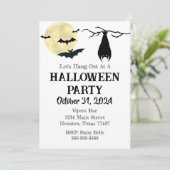 Laten we de uitnodiging ophangen (Staand voorkant)