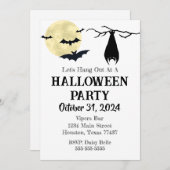 Laten we de uitnodiging ophangen (Voorkant / Achterkant)