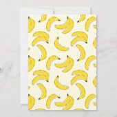 Laten we de uitnodiging van Bananas van Birthday b (Achterkant)