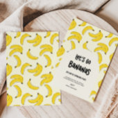 Laten we de uitnodiging van Bananas van Birthday b