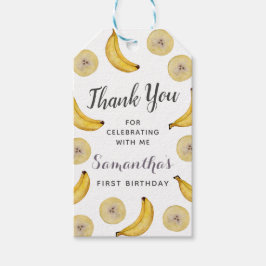Laten we de uitnodiging van Bananas van Birthday b Cadeaulabel
