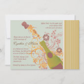 Laten we de uitnodiging van Cork Poppen (Voorkant)