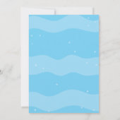 Laten we de uitnodiging van de Birthday Chill Merm (Achterkant)