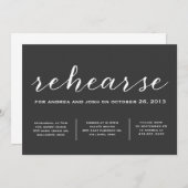 Laten we de Uitnodiging van de Kalligrafie van de (Voorkant / Achterkant)