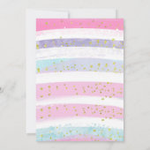 Laten we de uitnodiging van de Kunst van de Verjaa (Achterkant)