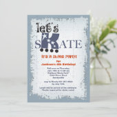 Laten we de Uitnodiging van de Partij van de Schaa (Staand voorkant)