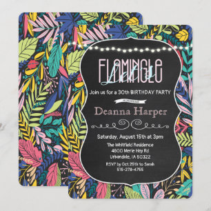 Laten we de uitnodiging van de Tropische Partij va