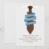 Laten we de uitnodiging van de Vaderdag vieren (Voorkant / Achterkant)