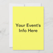 Laten we de uitnodiging van Luau van de Partij (Achterkant)