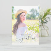 Laten we de uitnodiging voor Afstuderen foto's vie (Staand voorkant)