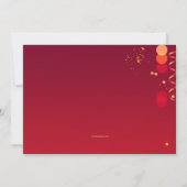 Laten we de uitnodiging voor het feestje vieren (Achterkant)