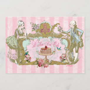 Laten we de uitnodigingen van de Cake-partij opkna