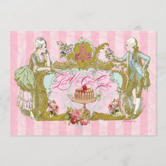 Laten we de uitnodigingen van de Cake-partij opkna