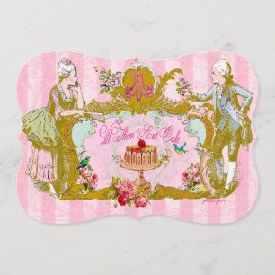 Laten we de uitnodigingen van de Cake-partij opkna