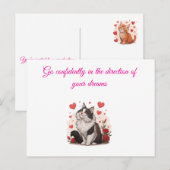 Laten we de verbazingwekkende prestatie van briefkaart (Voorkant / Achterkant)