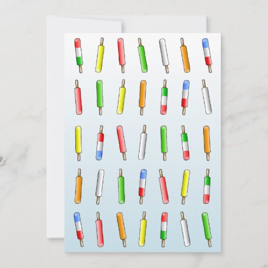 Laten we de verjaardag afkoelen kaart (Achterkant)