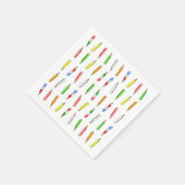 Laten we de verjaardag afkoelen servet (Hoek)