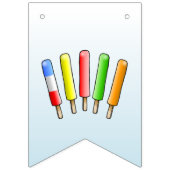 Laten we de verjaardag afkoelen vlaggetjes (Eerste vlag)