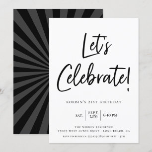 Laten we de verjaardag van het moderne zwarte Manu Kaart