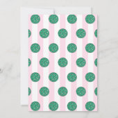 Laten we de verjaardag van meisjes pickleball vier kaart (Achterkant)