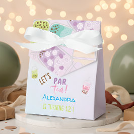 Laten we de verjaardag van thee bobba thee vieren bedankdoosjes