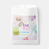 Laten we de verjaardag van thee bobba thee vieren bedankzakje (Voorkant)