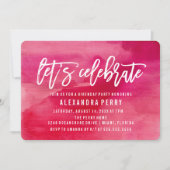 Laten we de verjaardag vieren van de Birthday Part Kaart (Voorkant)