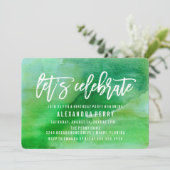 Laten we de verjaardag vieren van de Birthday Part Kaart (Staand voorkant)