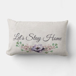 Laten we de Waterverf in huis houden. Kussen