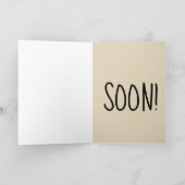 LATEN WE DE WENSKAARTEN VAN DE FRIENDSHIP VAN DE K FEESTDAGEN KAART (Binnen)