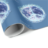 Laten we de wereld één vrede tegelijk ☮ helen cadeaupapier (Rol Hoek)