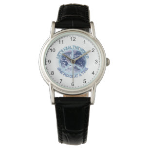 Laten we de wereld genezen - één vrede tegelijk horloge