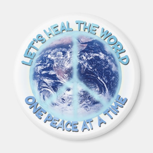 Laten we de Wereld genezen Magneet (Voorkant)
