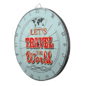 Laten we de wereld reizen dartbord (Voorkant Rechts)