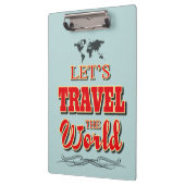 Laten we de wereld reizen klembord (Links)